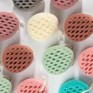 SPA Sanitary Tool Absorbent Soft Dead Skin Remove Bathing Sponge Body Cleaning Shower Scrubber Exfoliating Foam Bath Sponge