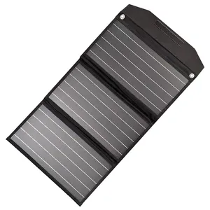RTS电源背包Usb户外活动，带面板9w，用于充电手机和笔记本电脑太阳能包背包