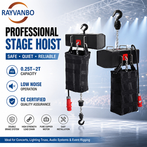 Sistema de Truss con <span class=keywords><strong>Polipasto</strong></span> Eléctrico 380V, Capacidad de 500kg, 1 Tonelada, 2 Toneladas, Cadena Metálica de 6m, Nuevo para Aplicaciones de Montaje en Conciertos y Eventos - Product Image 1