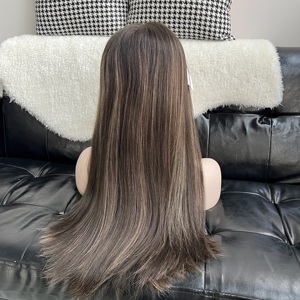 วิกผมมนุษย์แท้สำหรับชาวยิว ได้รับการรับรองโคเชอร์ นุ่ม สุขภาพดี <span class=keywords><strong>ผม</strong></span>ละเอียด สีติดทนนาน และมีวอลลุ่มอย่างดี - Product Image 1