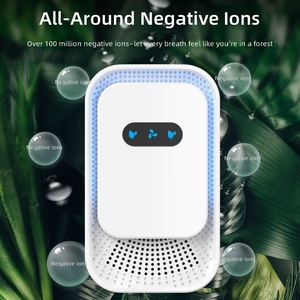 Ionizador de Iones Negativos con Enchufe Europeo para el Hogar, Oficina, Cocina, Dormitorio, Sin Filtro, Funcionamiento Silencioso, Purificador de Aire Portátil para Mascotas - Product Image 2