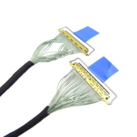 Câble adaptateur personnalisé en usine 30 broches 20634-130t-02, connecteur MIPI LED LVDS, assemblage en PVC, cuivre étamé pour TV LCD KDL43 800C