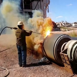 Outil de découpe de tubes thermiques en <span class=keywords><strong>acier</strong></span> au carbone ERW de grandes dimensions pour le démontage et la désaménagement de tuyaux et de grandes structures industrielles - Product Image 5