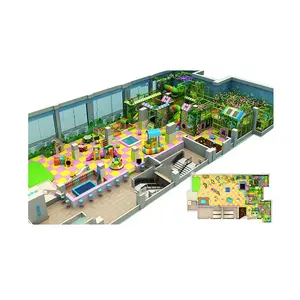 高品质室内儿童区儿童塑料软游乐设施的室内游乐场
