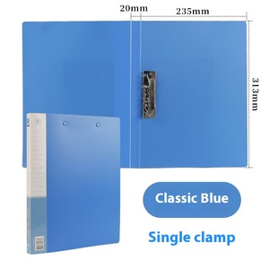 Nhà máy cung cấp trực tiếp A4 tập tin lưu trữ thư mục duy nhất đôi PP vật liệu văn phòng Nguồn cung cấp - Product Image 6