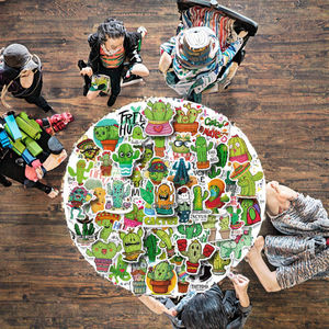 Paquete <span class=keywords><strong>de</strong></span> 50 Pegatinas <span class=keywords><strong>de</strong></span> PVC con Diseño <span class=keywords><strong>de</strong></span> Cactus <span class=keywords><strong>de</strong></span> Dibujos Animados, Calcomanías <span class=keywords><strong>de</strong></span> Graffiti <span class=keywords><strong>para</strong></span> <span class=keywords><strong>Niñas</strong></span>, Decoración <span class=keywords><strong>de</strong></span> <span class=keywords><strong>Cuadernos</strong></span>, Papel y Teléfonos, Pegatinas Decorativas DIY - Product Image 3
