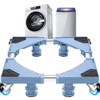 Mobiele Wasmachine Lifting Basis Met 4 Vergrendeling Wielen