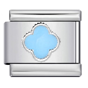 2025 ODM Italian Style <b>Charm</b> Bracelet Silver Stainless Steel Diamond Silver Pearl-Main Stones Punk Buddhism Inspiration-for Gift - Product Image 1