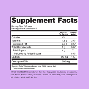 Superior Absorption COQ10 soft <b>sweets</b> Boost Immunity Maintain Optimal Wellness Enhance Cellular Energy - Product Image 2