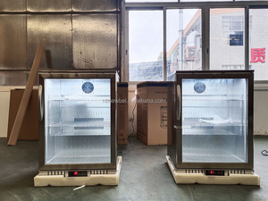 Newbel SC-128FS trở lại thanh mát trên quầy chai mát máy tính để bàn hiển thị màu đen trưng bày - Product Image 5