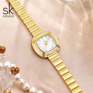 Elegante Reloj de Pulsera para Mujer con Correa de Cuero con Textura de Bambú, Cristal Mineral Resistente a los Arañazos - Product Image 2
