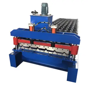 Steel Rolling and Making Machinery Tile Forming Machine Manufacturing Plant New Product Spare Parts Steel Construction 15 M/min