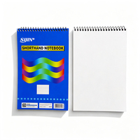 Cuaderno de Notas Personalizado con Espiral Superior, Cuaderno Steno de 203x128mm, Bloc de Notas Rayado para Escritura, Notas Escolares y de Oficina, Venta al por Mayor OEM