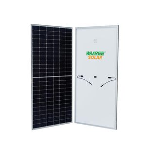Kit Hors Réseau Waaree Energies 2 Kilowatts, Panneaux Monocristallins Demi-Coupés (Panneau Waaree 445 Watts, 150 Batteries Solaires C-10) - Product Image 1