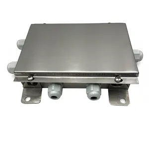 Caja de conexiones eléctrica de acero inoxidable, estándar, bajo precio de fábrica, JBG-6