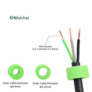 E-Weichat2024Led照明ワイヤーコネクター6ピンケーブルコネクター電線防水コネクター