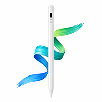 Stylet Actif pour Tablette iPad, Adsorption Magnétique Latérale, Crayon Numérique avec Rejet de la Paume, Pointe Remplaçable