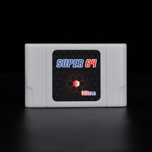 Siêu <span class=keywords><strong>64</strong></span> DIY 340 trong 1 trò chơi Cartridge với LED cho N64 Video Game Console hỗ trợ NTSC & PAL hệ thống - Product Image 4