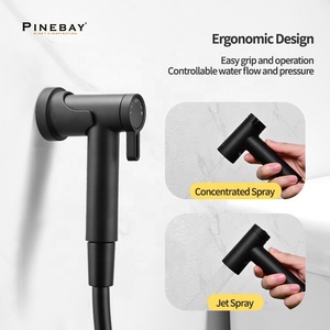 PINEBAY, черный, двухфункциональный распылитель для биде - Product Image 3