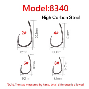 Hameçons à <span class=keywords><strong>carpe</strong></span> en acier à haute teneur en carbone en gros, conception sans ardillon à tige incurvée pour montages Hair <span class=keywords><strong>Rig</strong></span>/<span class=keywords><strong>Chod</strong></span> Zig <span class=keywords><strong>Rig</strong></span>, tailles 2-10 disponibles - Product Image 4