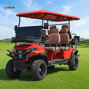 Customizable Colors 6 Seater Utility Vehicle Club Car Golf Cart with <b>72V</b> Powerful Motor for Resort Hotels Supports OEM/ODM - Product Image 4