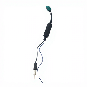 <span class=keywords><strong>Antenne</strong></span> radio de voiture, connecteur double <span class=keywords><strong>Fakra</strong></span> mâle, amplificateur, <span class=keywords><strong>adaptateur</strong></span> pour <span class=keywords><strong>antenne</strong></span> de signal FM de voiture VW - Product Image 1