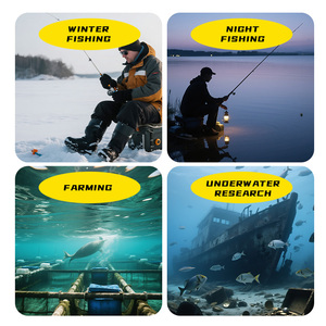 Caméra de pêche sous-marine portable fabriquée en Chine avec écran LCD de 4,3 pouces et câble de 20 m - Product Image 4