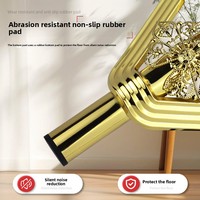 Moderne contemporain en métal fleur meubles matériel accessoires raccords Offre Spéciale pour canapé-lit armoire café bureau hôtels