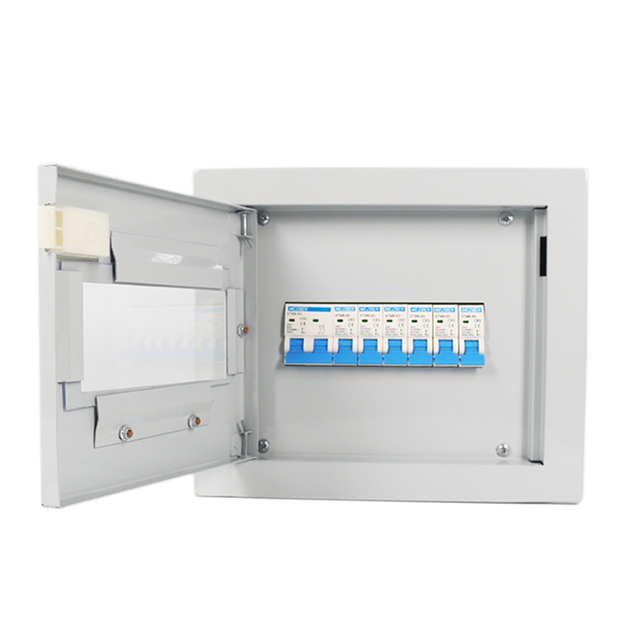Custom Yutai Brand SP Series Metal Distribution Box IP54 Steel Electrical Enclosure 8 Way Power Control Cabinet OEM ODM