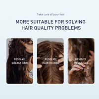 Divasea Shampooing Professionnel Réparateur Protection Couleur à l'Huile d'Argan, Kératine et Vitamine E, Sans Sulfate, Soin pour Cheveux Teints et Abîmés 500ml