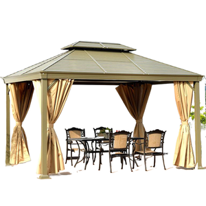 Pavillon extérieur, cour, véranda, <span class=keywords><strong>tente</strong></span> <span class=keywords><strong>de</strong></span> villa en alliage d'aluminium, <span class=keywords><strong>jardin</strong></span> extérieur, imperméable et pare-soleil, terrasse, toit - Product Image 1