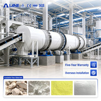 Usine de fabrication d'engrais NPK LANE, fournisseur d'équipements de ligne de production de machines de mélange, de granulation et de conditionnement