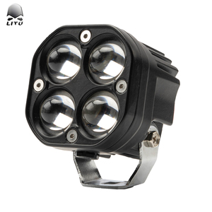 หลอดไฟ LED POD Light DRL สปอตไลท์หลากสี3 "40W ไฟหน้าถ่ายภาพพร้อมวงแหวนตาสำหรับรถออฟโรดรถบรรทุก4x4 - Product Image 2