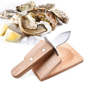 Set di Utensili per Frutti di Mare in Acciaio Inossidabile, Coltello per Ostriche con Pinza e Design Ecologico, Logo Personalizzabile Disponibile - Product Image 2