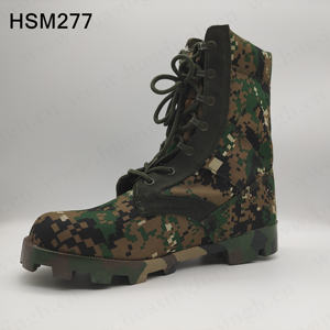 LXG, precio barato Botas de caza de camuflaje completo Suela de goma dura Botas de jungla fáciles de ocultar HSM277 - Product Image 1