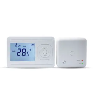 Telin termostato ambiente senza fili RF di controllo per il sistema di riscaldamento a pavimento