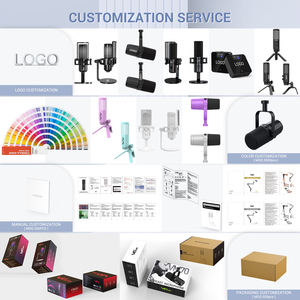 Microphones Lavalier sans fil omnidirectionnels à condensateur 2.4G à double revers de téléphone portable professionnel de haute qualité pour Youtubers - Product Image 6