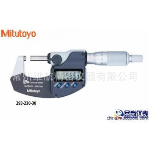 Micrómetro Digital Mitutoyo 0-25 mm IP65 Resistente al Refrigerante de Acero Inoxidable - Product Image 1