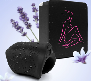 Anneau vibrant en silicone USB pour l'entraînement du gland, dispositif de masturbation masculin, vibrateur masseur pour hommes adultes - Product Image 5