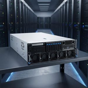 เซิร์ฟเวอร์แร็ค GPU รุ่น ESC8000A-E13X ขนาด 4U ใช้ CPU EPYC 9655 แรม 32GB RDIMM DDR5 6400 ช่อง DIMM 24 ช่อง  พร้อมช่องใส่ฮาร์ดดิสก์แบบ Hot-swap ขนาด 2.5 นิ้ว 8 ช่อง - Product Image 5