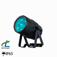 Projecteur LED étanche IP65 7x40W RGB 4-en-1 DMX avec zoom motorisé 10-60° pour mariages, événements extérieurs et jardins, CRI90 5000K