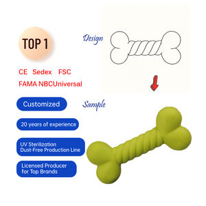 Jouets <span class=keywords><strong>à</strong></span> mâcher durables de soins bucco-dentaires de poulet de côte de saveur personnalisée pour le <span class=keywords><strong>chien</strong></span> massant des <span class=keywords><strong>os</strong></span> <span class=keywords><strong>à</strong></span> mâcher Non toxique OEM ODM longue durée fort - Product Image 2