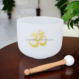 Cuencos de cristal de <span class=keywords><strong>cuarzo</strong></span> <span class=keywords><strong>blanco</strong></span> de 6 ''-16'', instrumento de curación y meditación con sonido, productos de Cristal para cantar - Product Image 4