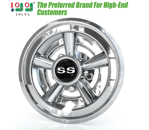 <span class=keywords><strong>Tapacubos</strong></span> de cubiertas de rueda cromadas SS de 8 pulgadas para accesorios de plástico para carrito de <span class=keywords><strong>golf</strong></span> - Product Image 3