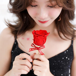 Boîte en acrylique transparente pour présentation <span class=keywords><strong>de</strong></span> roses, prix d'usine, présentoir simple, pièces - Product Image 4