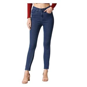 Pantalon en jean respirant de haute qualité pour femmes, style droit de grande taille, vente en gros supérieure au Bangladesh, qualité d'exportation - Product Image 1
