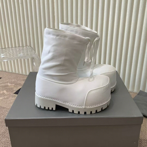 Botas de Esquí de Diseño Exagerado con Punta Redonda Extra Grande, Botas de Esquí de Lujo para Hombre, Botas de Esquí de Gamuza <span class=keywords><strong>Alaska</strong></span> para Mujer, Botas de Nieve con Pelo Corto - Product Image 4