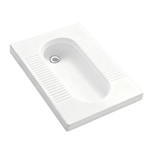 Inodoro S-Trap Squat con tecnología Super Syphon, esmalte vitrificado y construcción <span class=keywords><strong>de</strong></span> cerámica <span class=keywords><strong>de</strong></span> una pieza Sistema avanzado <span class=keywords><strong>de</strong></span> doble descarga - Product Image 1