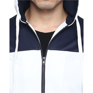 Ensemble de survêtements sportifs pour hommes, personnalisés, en polaire tissée unie, décontractés, à séchage rapide, respirants, avec sweat à capuche et pantalon de jogging - Product Image 4