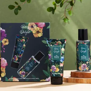 Nueva llegada 2PCs Perfume Gift Set Body Spray Set Body Lotion Body Mist Gift Set - Spa Regalos para Mujeres